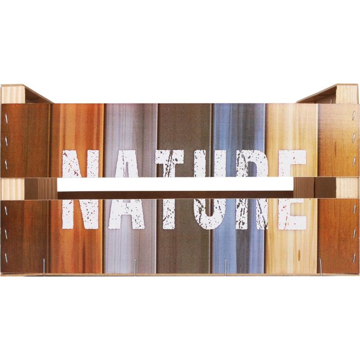 Caja Wood Brillo 44x28.5x23 cm Natur - Confortime (3 Unidades) 1 Caja Wood Brillo 44x28.5x23 cm Natur - Confortime (3 Unidades) 1