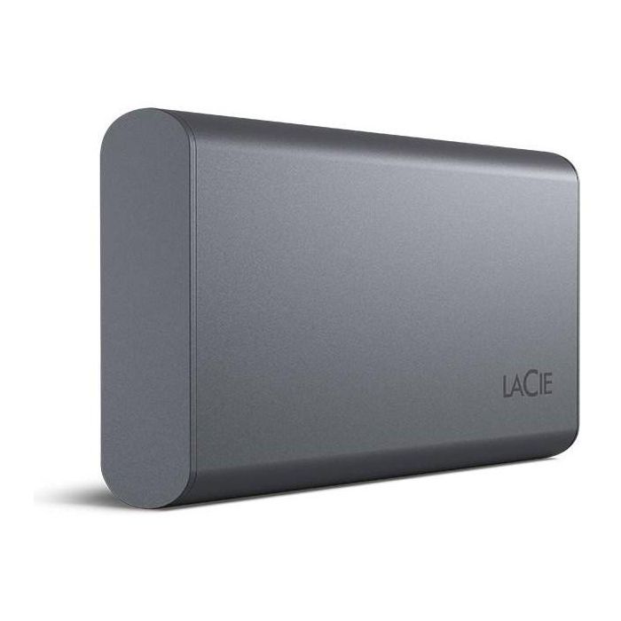 Lacie STKH1000800 Disco Duro SSD Externo 1TB USB-C 3.2 Gen 2 1050 MB/s Cifrado AES 256-bit Resistente a Golpes 2