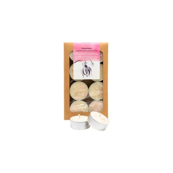 Canvela Vela de Té Perfumada Sensaciones - Caja 8 Unidades