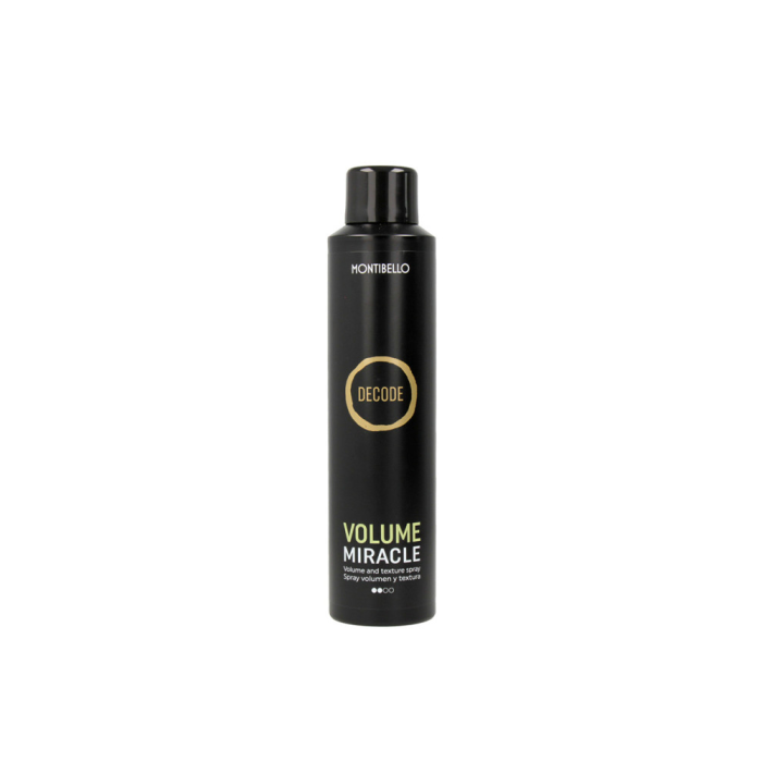 Montibel·lo Decode Volume Miracle Spray 250ml - Spray Volumen y Textura para Cabello Fino, Fijación Media