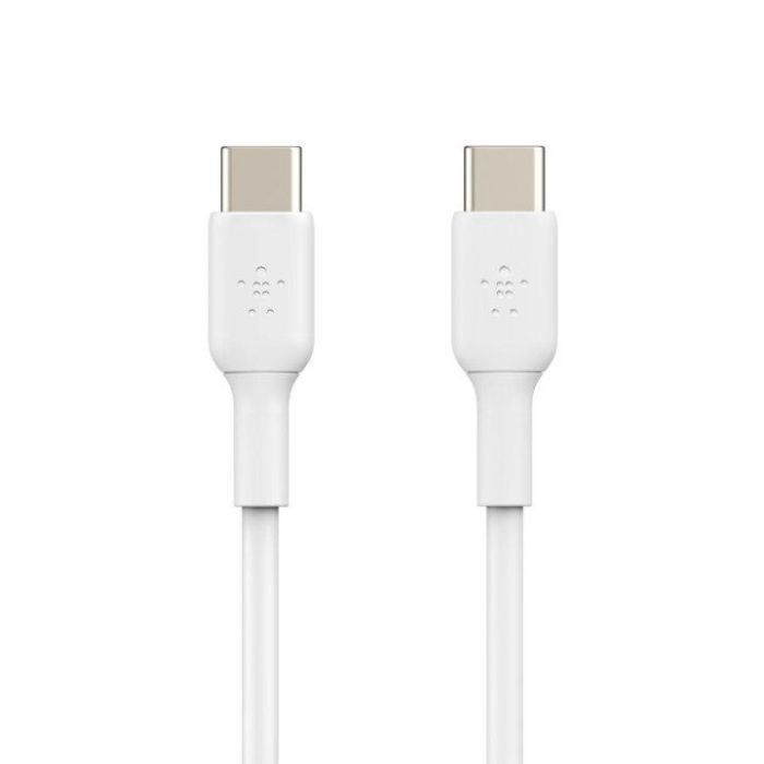 Cable USB-C Belkin CAB003BT1MWH Blanco 1 m (1 unidad) 2