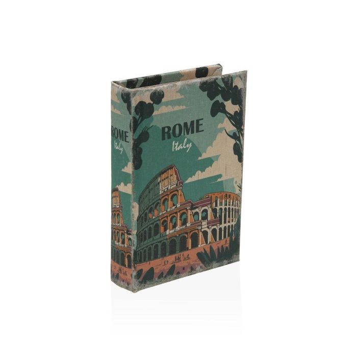Libro Decoración Roma Versa, Madera MDF, 2.8x13.5x9.5 cm (2 Unidades) 1 Libro Decoración Roma Versa, Madera MDF, 2.8x13.5x9.5 cm (2 Unidades) 1