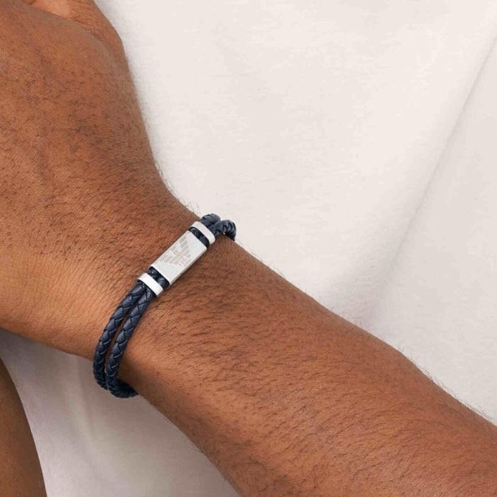 Pulsera Hombre Emporio Armani EGS2995040 Acero Inoxidable 1 Pulsera Hombre Emporio Armani EGS2995040 Acero Inoxidable 1
