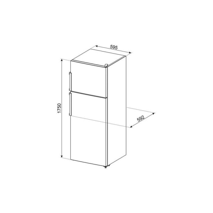 Frigorífico combinado Smeg FD32F Blanco 2 Frigorífico combinado Smeg FD32F Blanco 2