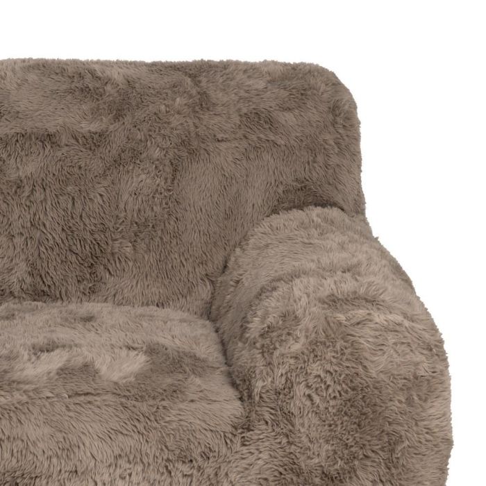 Sillón Taupe Tejido 124 X 107 X 79,50 cm