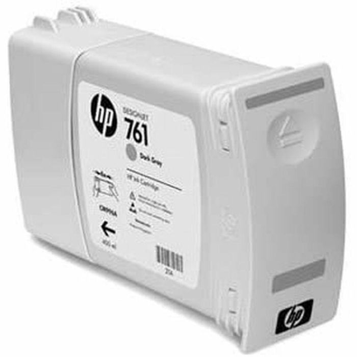 Cartucho de Tinta Original HP 761 Gris Gris oscuro 1 Cartucho de Tinta Original HP 761 Gris Gris oscuro 1