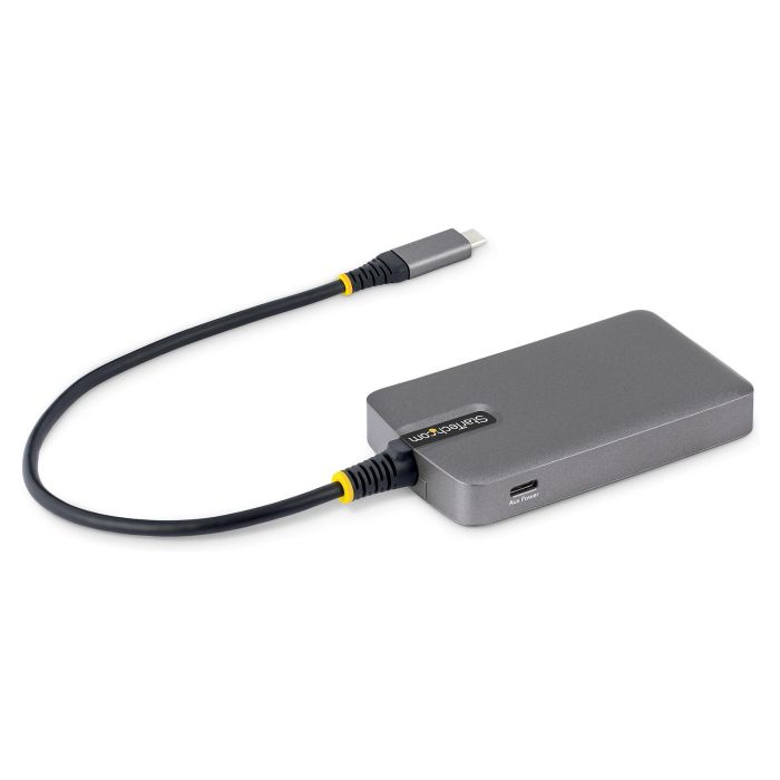 StarTech 5G4AC-USB-C-HUB Hub USB-C 5Gbps, 4 Puertos USB-A 3.2 Gen 1, Gris, Plástico 1