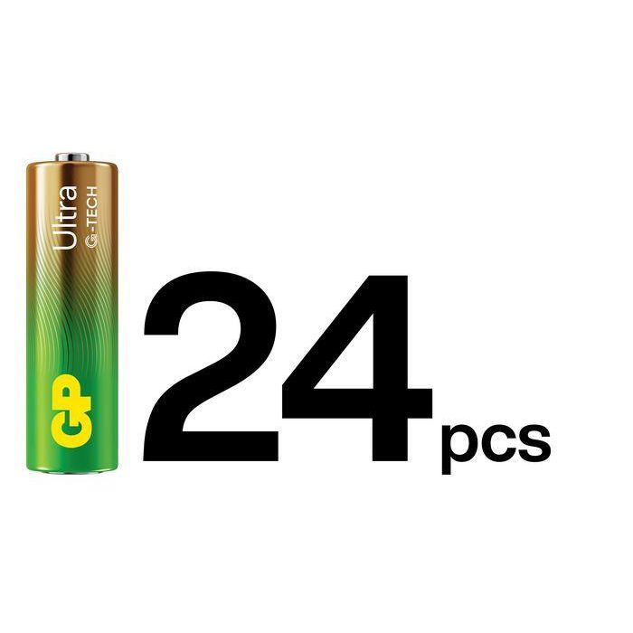 GP GP Ultra Alkaline AA-battery, 15AU/LR06, 24-pack 2 GP GP Ultra Alkaline AA-battery, 15AU/LR06, 24-pack 2