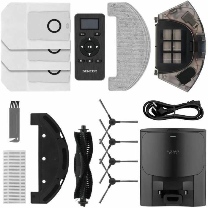 Aspirador robot - SENCOR - SRV-6485BK - 3000 Pa - 140 min - 60 dB - Negro 1 Aspirador robot - SENCOR - SRV-6485BK - 3000 Pa - 140 min - 60 dB - Negro 1