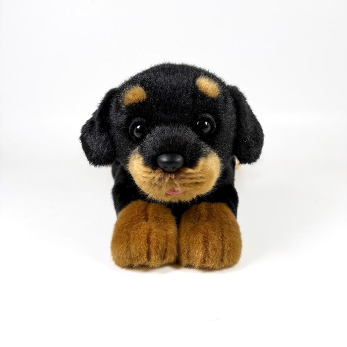 Peluche Rottweiler Tumbado 25Cm 939D00296 Bocalan 2 Peluche Rottweiler Tumbado 25Cm 939D00296 Bocalan 2