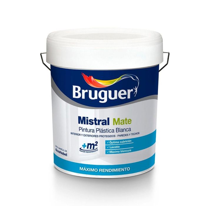 Pintura Bruguer 5586672 Blanco 15 L