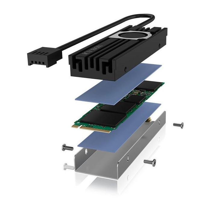 BOX Kühlkörper SSD m.2 IB-M2HSF-703 2