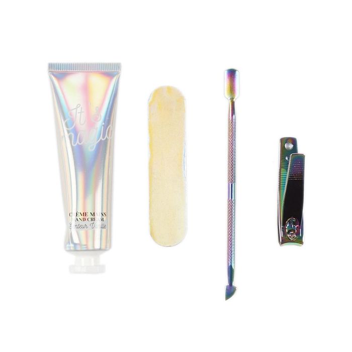 Cosmetic Club Juego De 4 Accesorios Manicura Neceser Transparente Iridiscente 3 Cosmetic Club Juego De 4 Accesorios Manicura Neceser Transparente Iridiscente 3