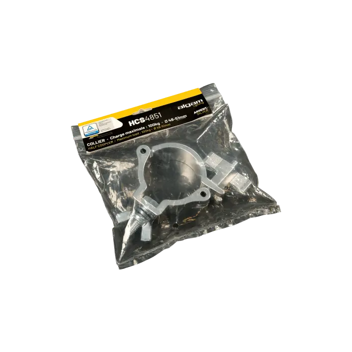 Algamlight Abrazadera 48-51Mm 100Kg Plata 2