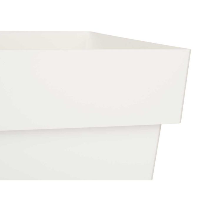 Maceta Cuadrada Blanca Con Reserva Agua 30Cm Ibergarden (6 Unidades) 2 Maceta Cuadrada Blanca Con Reserva Agua 30Cm Ibergarden (6 Unidades) 2