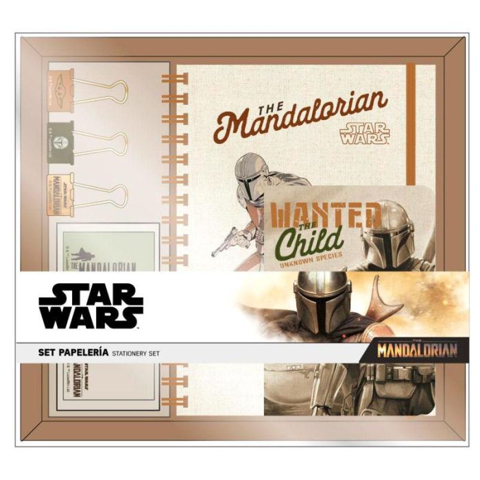 Cerdá Set Papelería Yoda Child The Mandalorian Star Wars 26x23,5x3cm
