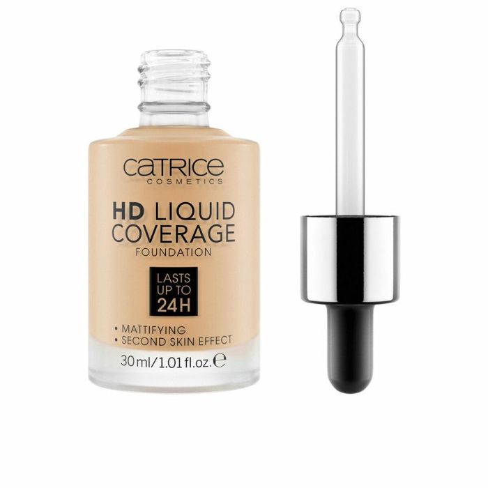 Base de Maquillaje Fluida Hd Liquid Coverage Foundation Catrice 3