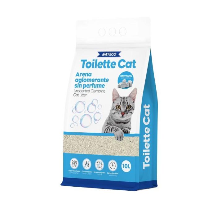 Toilette Cat Arena Aglomerante Bentonita Sin Perfu 1