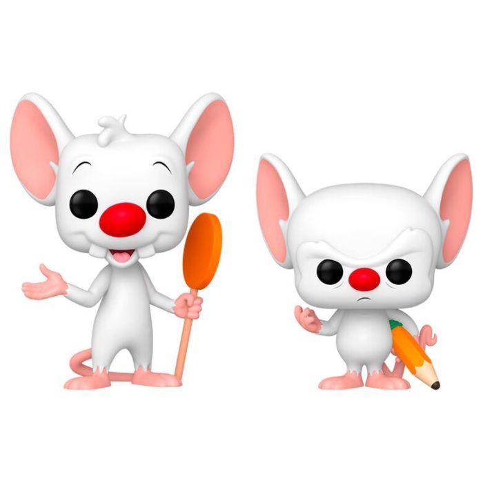 FUNKO Blister 2 Figuras POP Pinky & The Brain Vinilo Coleccionable en Caja Regalo