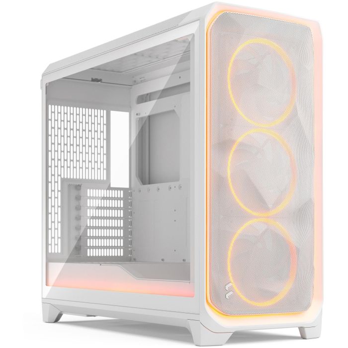 Fractal Design Meshify 3 XL Midi Torre PC Blanco TG Light Tint RGB Ambience Pro para Gaming