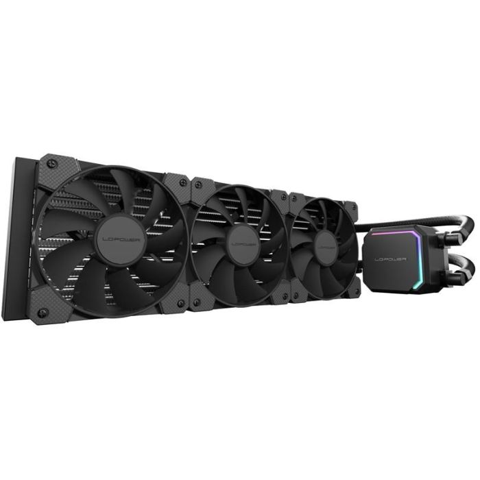LC-Power LC-CC-360-B Refrigeración Líquida All-in-One 360mm para Procesador 3 Ventiladores Negro 7