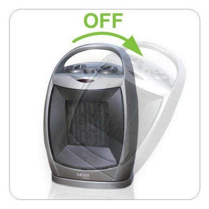 Calefactor Cerámico Eléctrico Haeger FH-15C.012A 1500 W Multicolor 2 Calefactor Cerámico Eléctrico Haeger FH-15C.012A 1500 W Multicolor 2