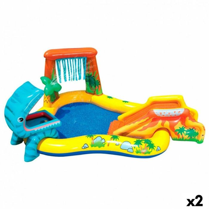 Piscina Hinchable para Niños Intex Parque de juegos Dinosaurios 272 L 249 x 109 x 191 cm (2 Unidades) Piscina Hinchable para Niños Intex Parque de juegos Dinosaurios 272 L 249 x 109 x 191 cm (2 Unidades)