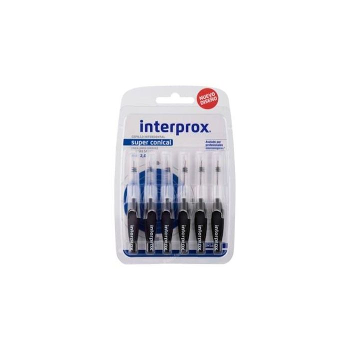 INTERPROX Cepillo Interdental Super Cónico 4G 6 Unidades 33723