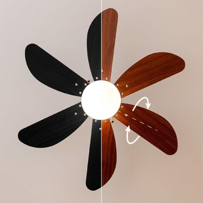 Ventilador de Techo con Luz Cecotec EnergySilence Aero 365 Negro Madera 50 W 3 Ventilador de Techo con Luz Cecotec EnergySilence Aero 365 Negro Madera 50 W 3
