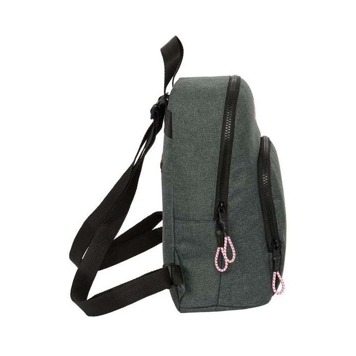 Mochila Kappa Silver pink Mini Gris 25 x 30 x 13 cm 2 Mochila Kappa Silver pink Mini Gris 25 x 30 x 13 cm 2