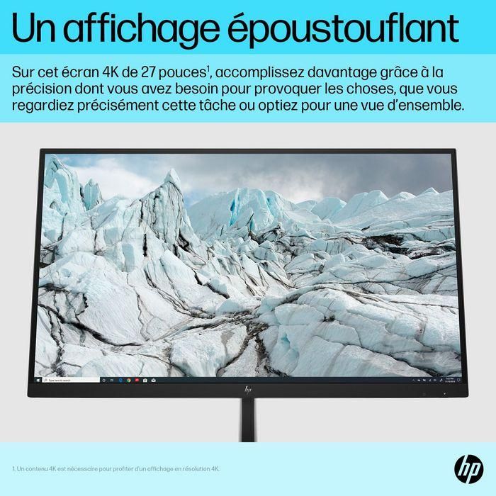 HP Monitor E27k G5 IPS UHD 3840x2160 DP/HDMI/USB-C 350cd 17 HP Monitor E27k G5 IPS UHD 3840x2160 DP/HDMI/USB-C 350cd 17