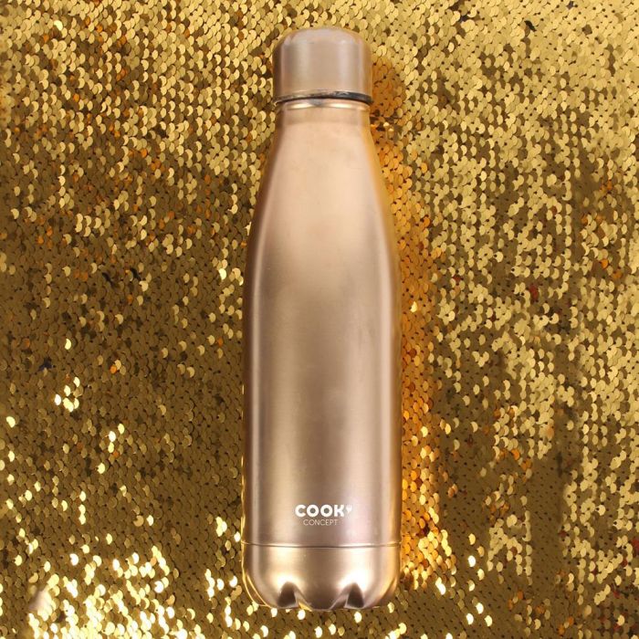 Cook Concept Termo Botella 500 Ml Cobrizo Acero Inoxidable Doble Pared 4