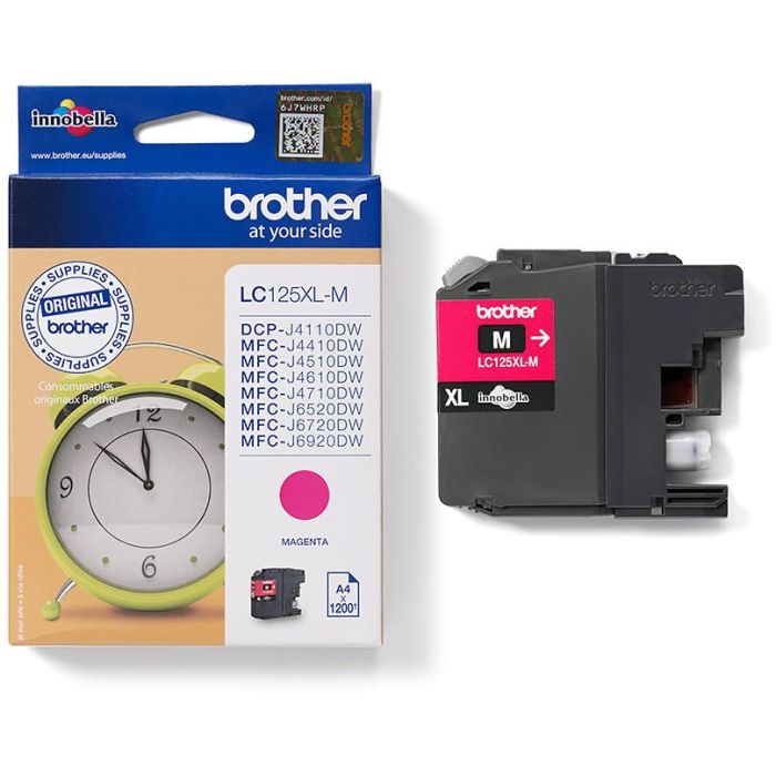 Brother MFC-J4410DW-J4510DW Tinta Magenta Blister 1.200 Pág 3 Brother MFC-J4410DW-J4510DW Tinta Magenta Blister 1.200 Pág 3