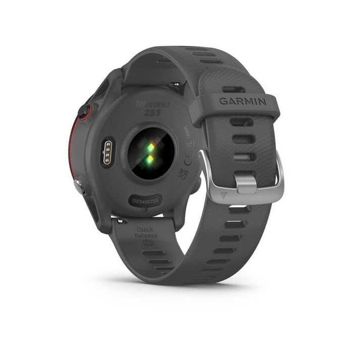 Garmin Forerunner 255 Reloj GPS Deportivo Smartwatch Gris con Monitor de Frecuencia Cardíaca y Resistencia al Agua 6