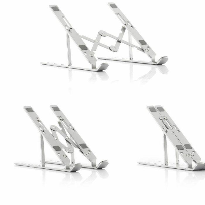 Soporte para Portátil Plegable y Regulable Flastan InnovaGoods 4 Soporte para Portátil Plegable y Regulable Flastan InnovaGoods 4