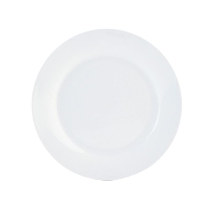 Quid Plato Llano Porcelana Basic Blanco Brillo 27 cm Apilable Resistente Lavavajillas Microondas (12 Unidades) 0 Quid Plato Llano Porcelana Basic Blanco Brillo 27 cm Apilable Resistente Lavavajillas Microondas (12 Unidades) 0