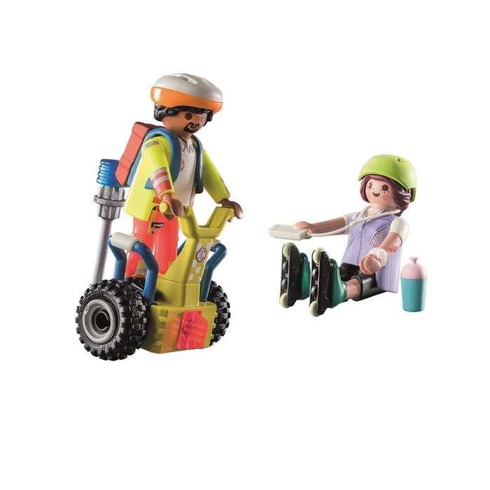 Pack rescate con balance racer playmobil city life starter 1