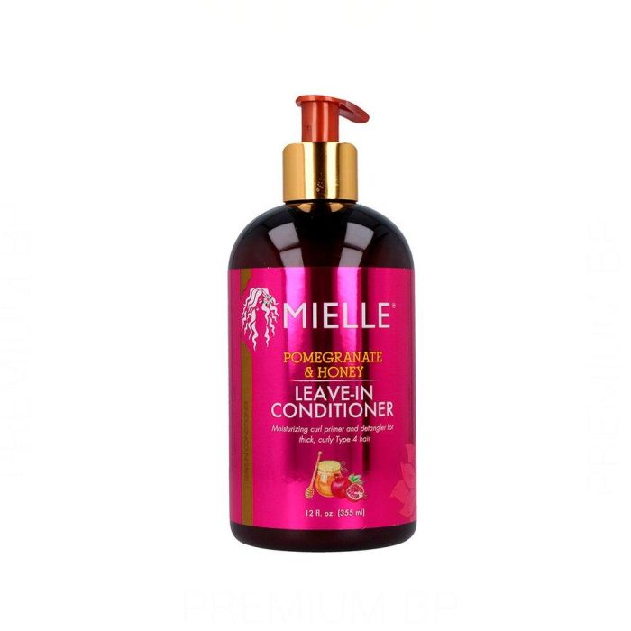 Mielle Pomegranate & Honey Acondicionador sin Enjuague 355ml Hidratante Anti-Encrespamiento Cabello Grueso Rizado