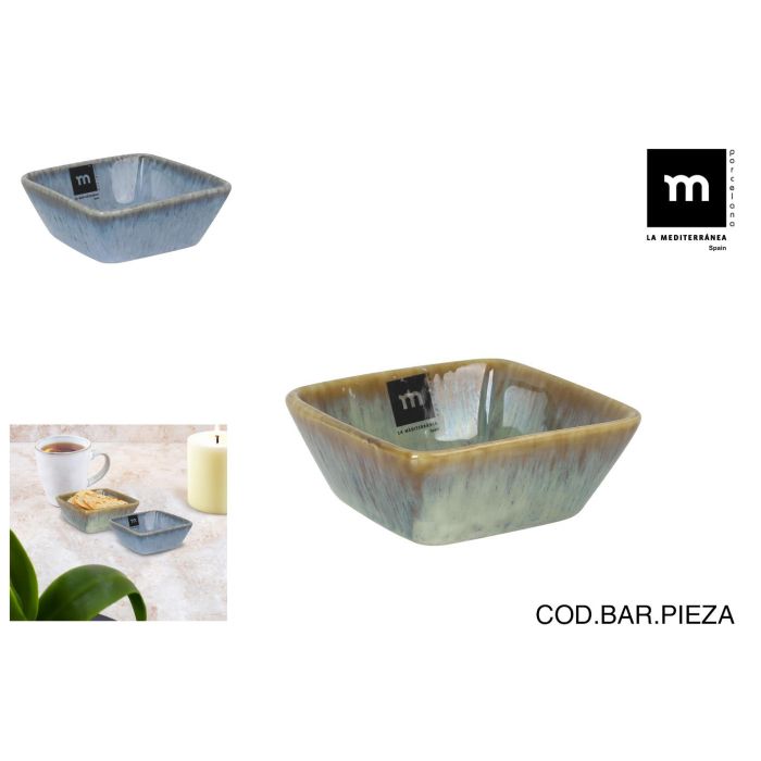 La Mediterranea Bol Aperitivo de Colores Surtidos - 10.5 x 10.5 x 4 cm (24 Unidades)