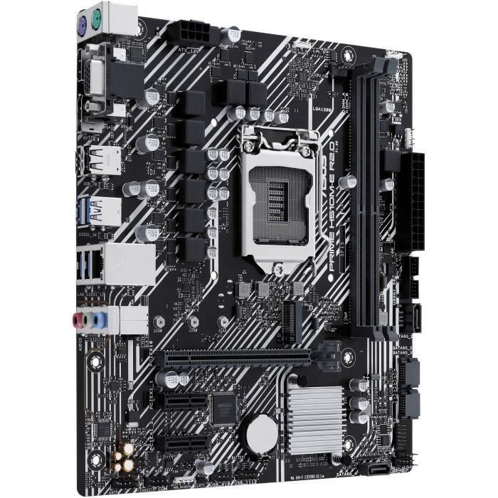 ASUS PRIME H510M-E R2.0 Placa Base Micro ATX para Intel LGA 1200 DDR4, M.2, SATA III, USB 3.2 Gen 1 2