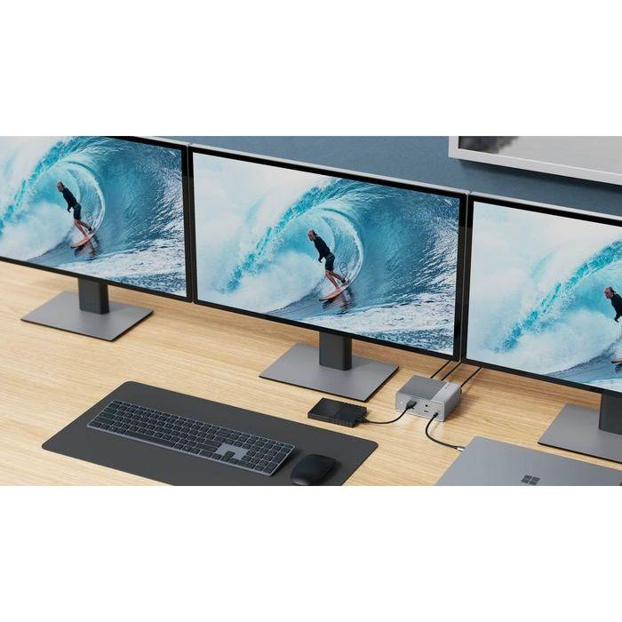 Hyper USB, HDMI, Ethernet, DP, 3.5 mm, 106.7 x 89 x 42.9mm, 480.8 g 3