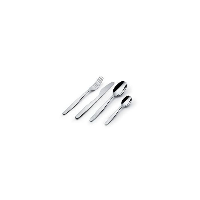 Alessi ANF06S24 Itsumo Cubertería 24 Piezas Acero Inoxidable 18/10 Diseño Naoto Fukasawa 1 Alessi ANF06S24 Itsumo Cubertería 24 Piezas Acero Inoxidable 18/10 Diseño Naoto Fukasawa 1