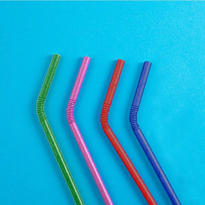 Set de 25 pajitas flexibles de colores Algon (24 Unidades) 3 Set de 25 pajitas flexibles de colores Algon (24 Unidades) 3