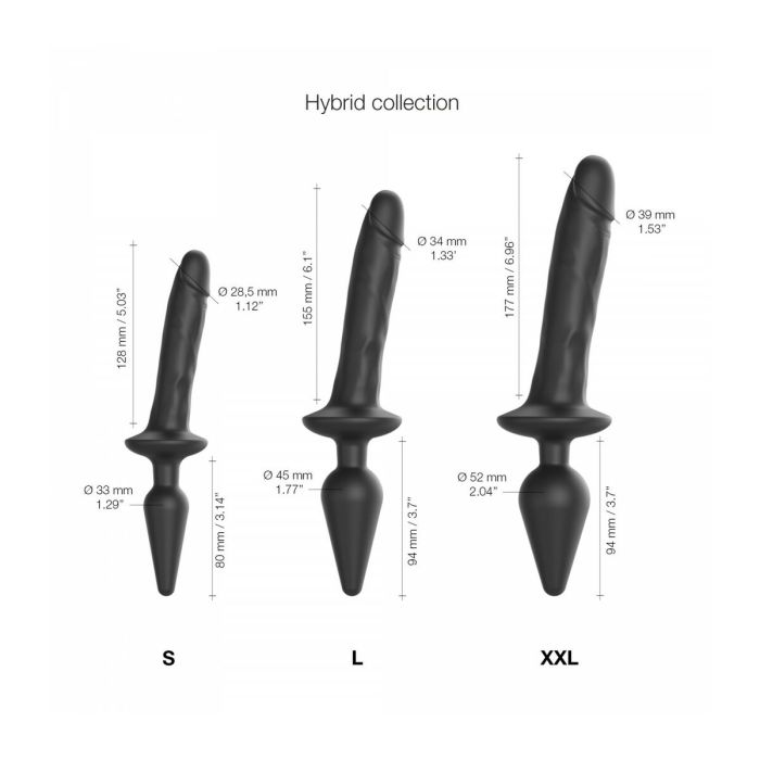 Dildo Strap-on-me Negro 1 Dildo Strap-on-me Negro 1