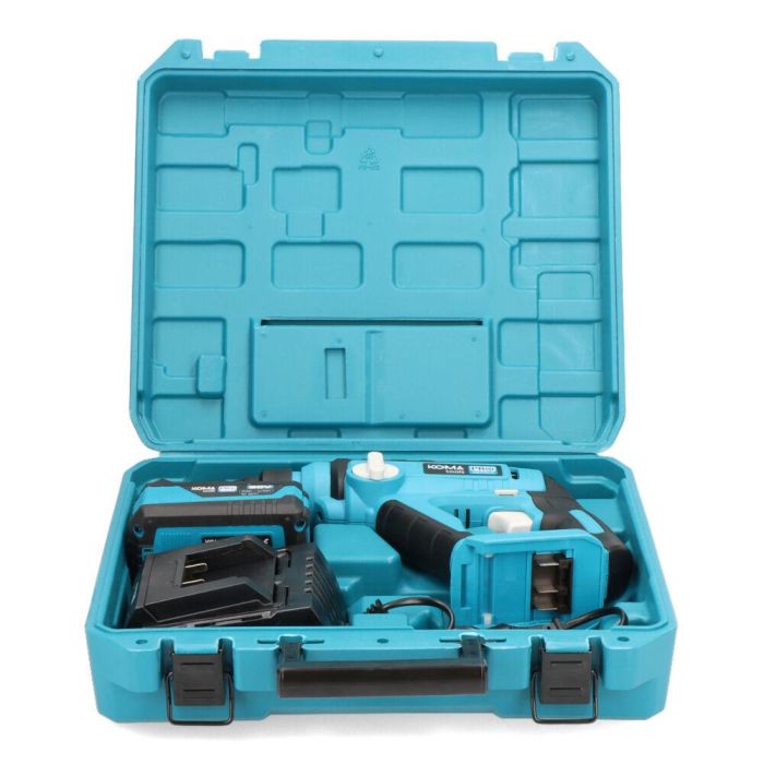 Koma Tools Martillo Percutor Perforador 20V Kit con Batería 4.0Ah, Cargador y Maletín SDS Plus 1.3J Pro Series 2 Koma Tools Martillo Percutor Perforador 20V Kit con Batería 4.0Ah, Cargador y Maletín SDS Plus 1.3J Pro Series 2