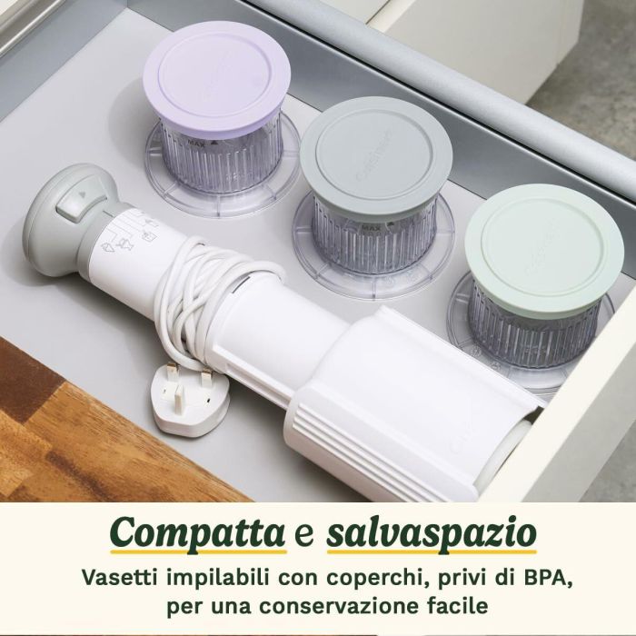Heladera CUISINART - ICEFD10E - 250 W - 3 x 240 ml - Blanca 2