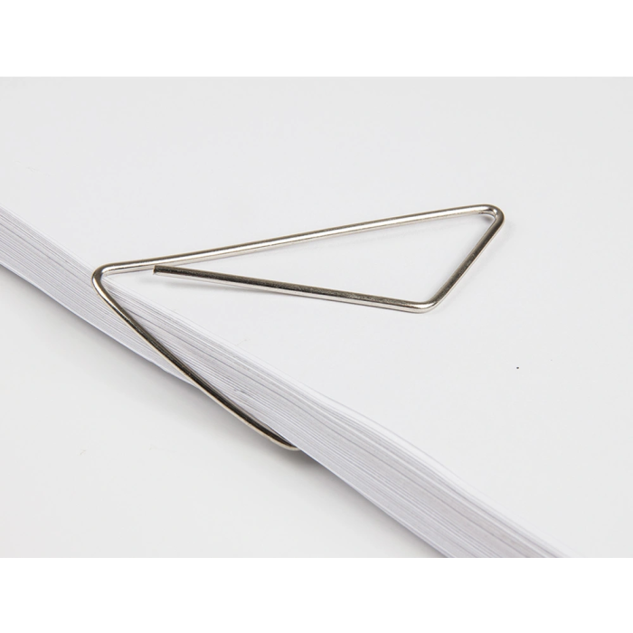 Q-connect Clips Pajarita Niquelados 40mm Caja 50 Unidades Metal 1