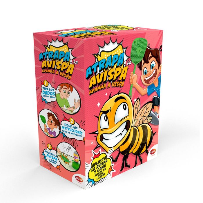 Bizak Juego Atrapa a la Avispa - Juego de Mesa para Niños, Edad 3+ Años 2 Bizak Juego Atrapa a la Avispa - Juego de Mesa para Niños, Edad 3+ Años 2