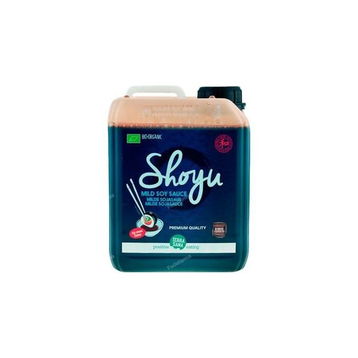 TERRASANA Salsa de Soja Shoyu Suave 2,5 L Bio