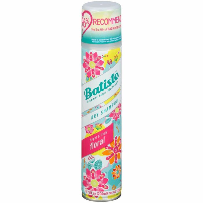 Champú en Seco Batiste Bright & Lively 200 ml